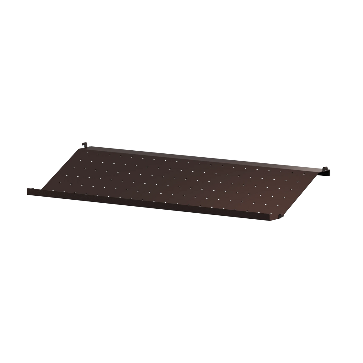 String Furniture Schuhablage B78 x T30 x H10, Dunkelbraun - Sir Henrys