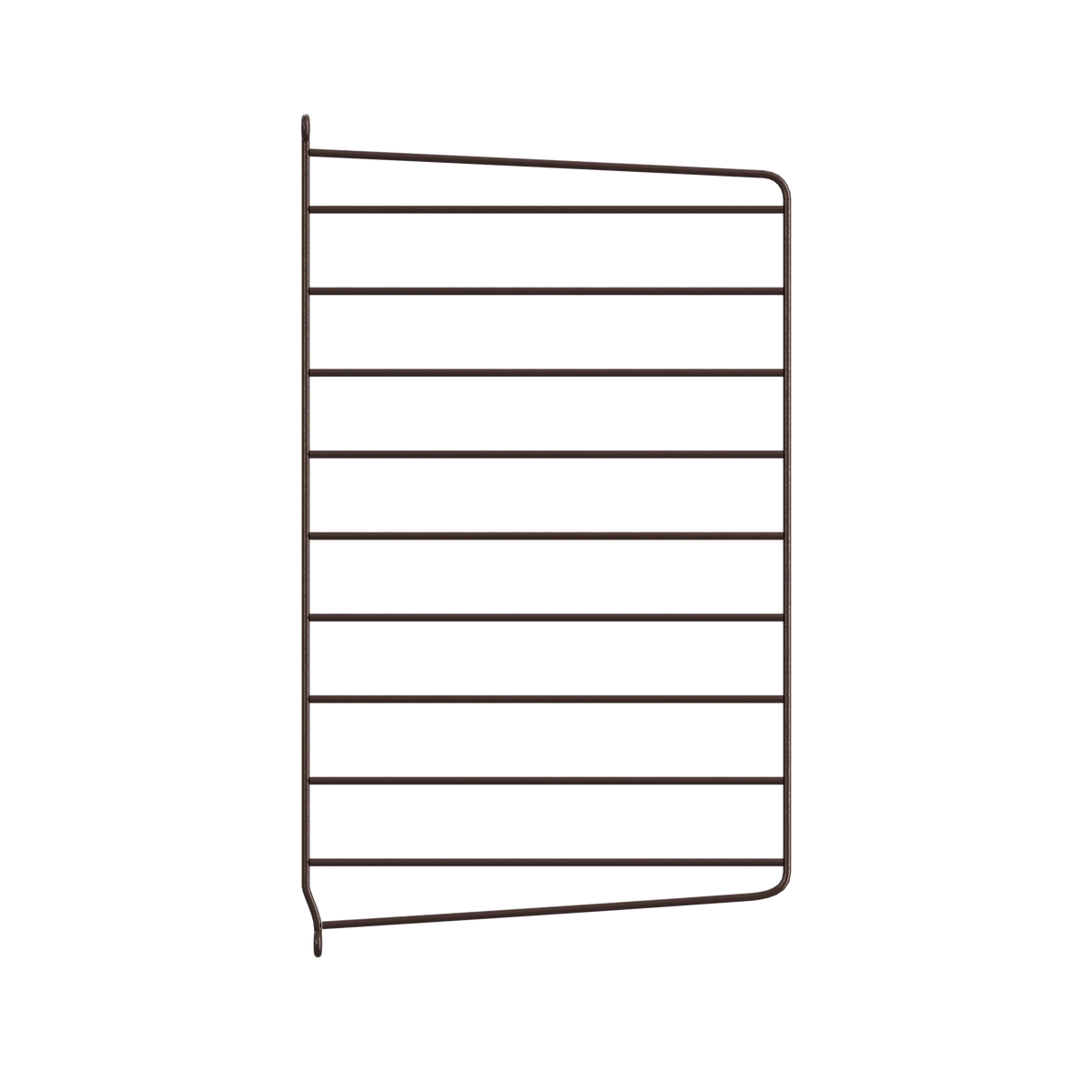 String Furniture Wandleiter T30 x H50, Dunkelbraun, 2er Pack - Sir Henrys