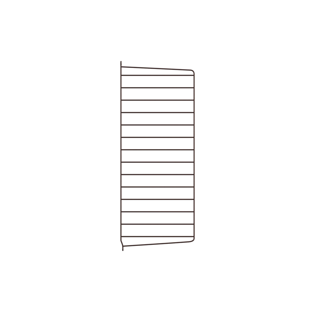String Furniture Wandleiter T30 x H75, Dunkelbraun, 1er Pack - Sir Henrys