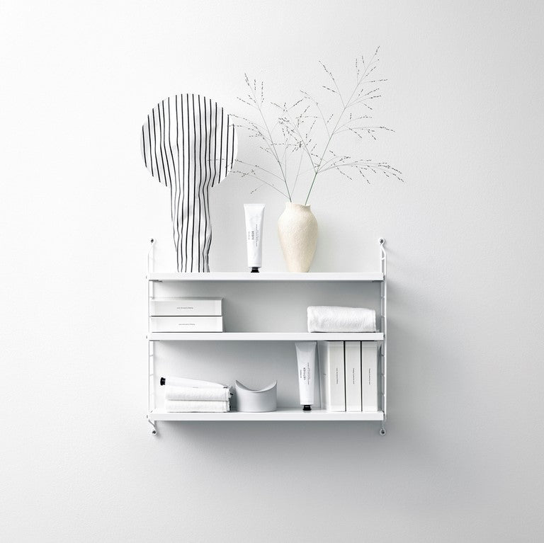 String Furniture Regal POCKET weiß / weiß