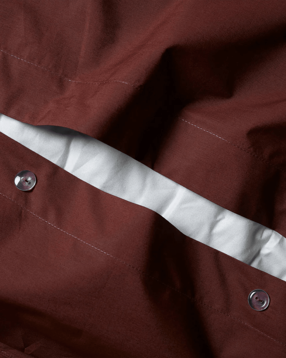 Suite702 Bettbezug BRIQUE RED rot Baumwolle | 135x200cm - Sir Henrys