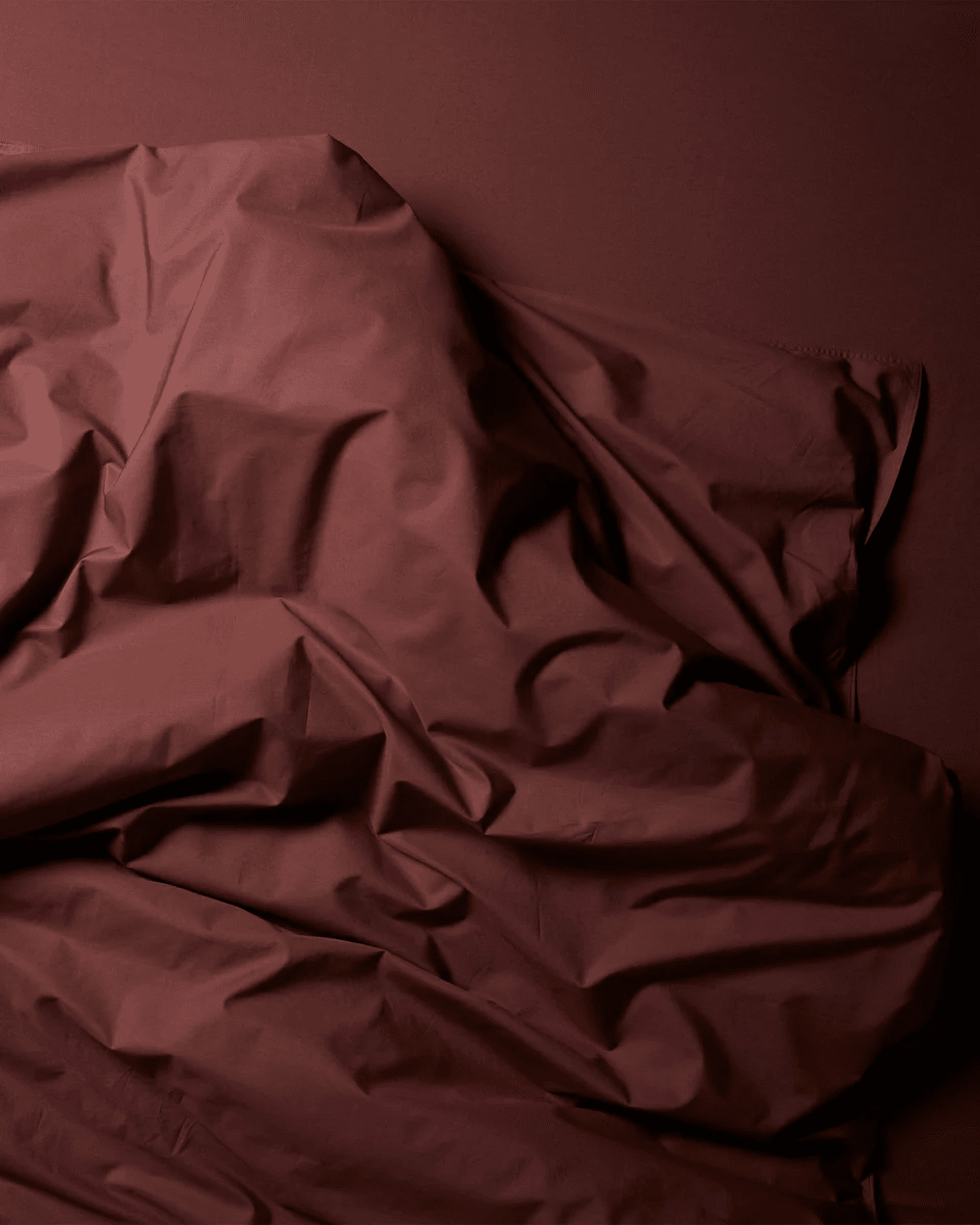 Suite702 Bettbezug BRIQUE RED rot Baumwolle | 135x200cm - Sir Henrys