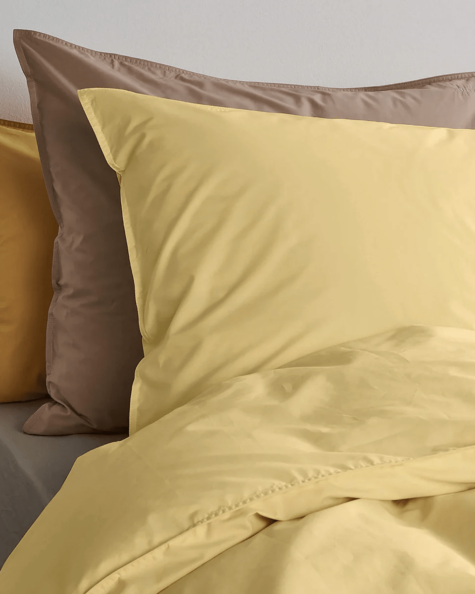 Suite702 Bettbezug BUTTER YELLOW gelb Baumwolle | 135x200cm - Sir Henrys