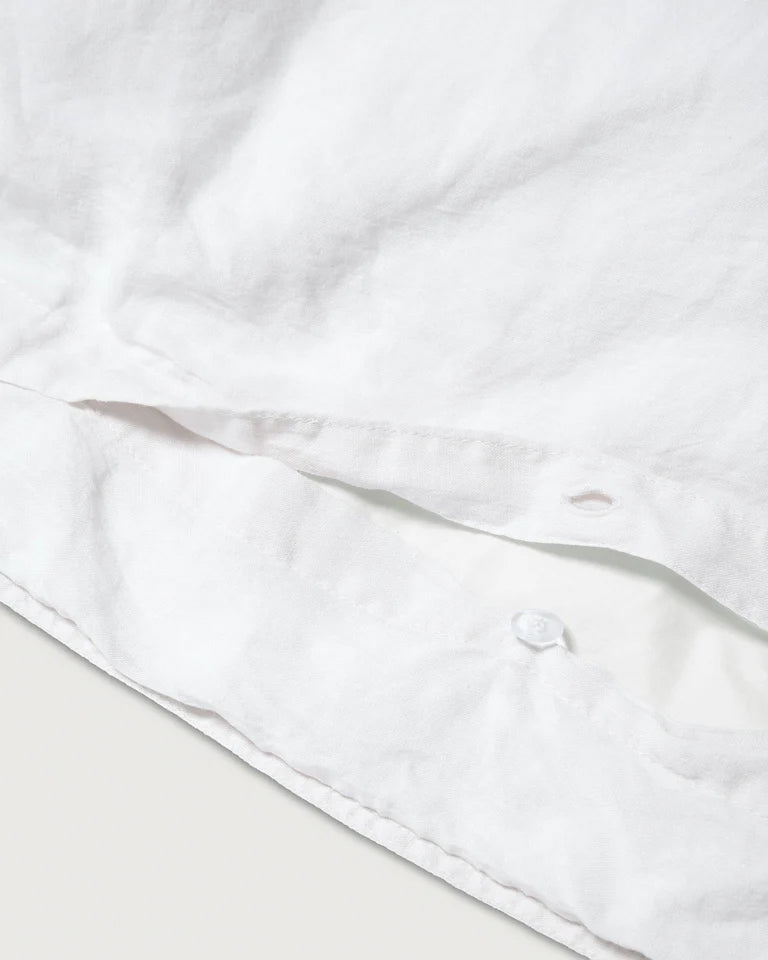Suite702 Bettbezug WHITE beige Leinen | 135x200cm - Sir Henrys