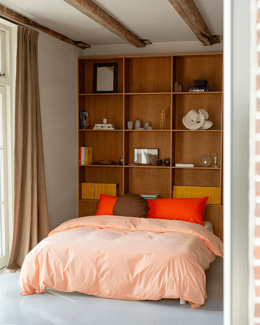 Suite702 Kissenbezug BEDMATE 160 POPPY ORANGE orange | 50x160cm - Sir Henrys