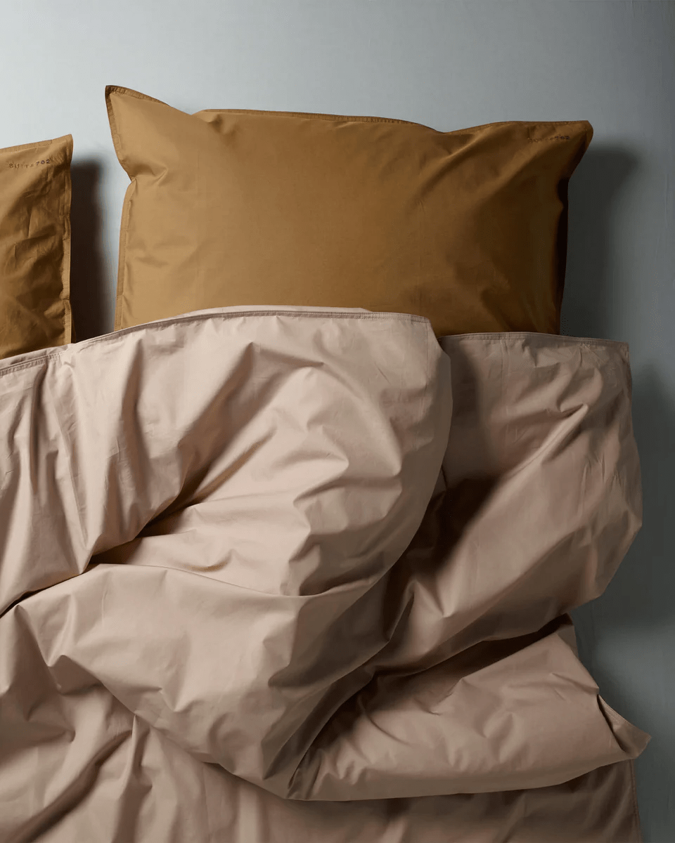 Suite702 Kissenbezug KHAKI GOLD Baumwolle | 80x80cm - Sir Henrys