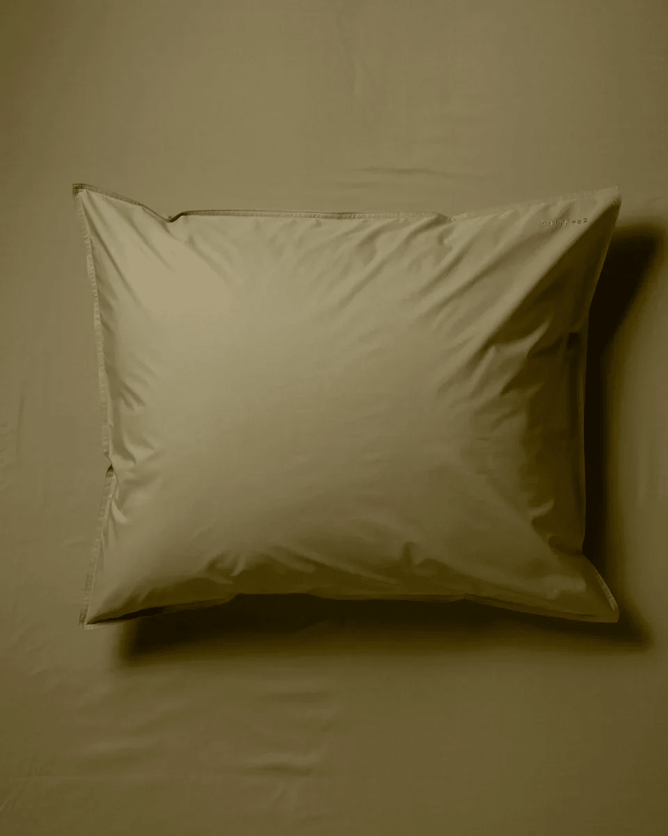 Suite702 Kissenbezug OLIVE GREEN oliv Baumwolle | 80x80cm - Sir Henrys