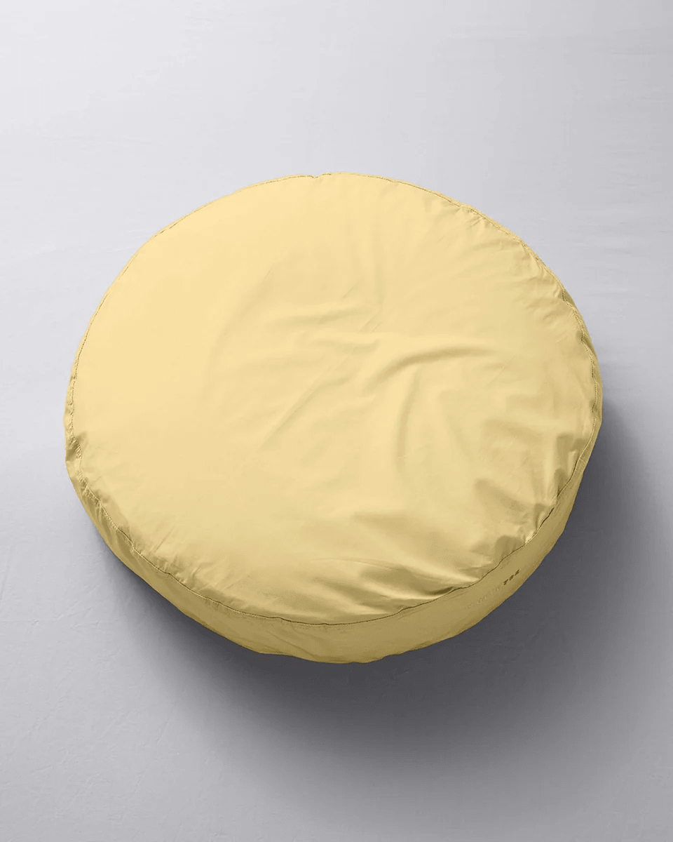 Suite702 Kissenbezug Really bigDot BUTTER YELLOW |Ø80cm - Sir Henrys