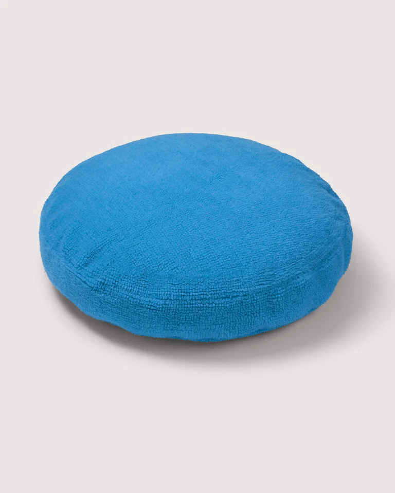 Suite702 Kissenhülle Really bigDot Furry BRILLIANT BLUE blau | Ø80cm - Sir Henrys