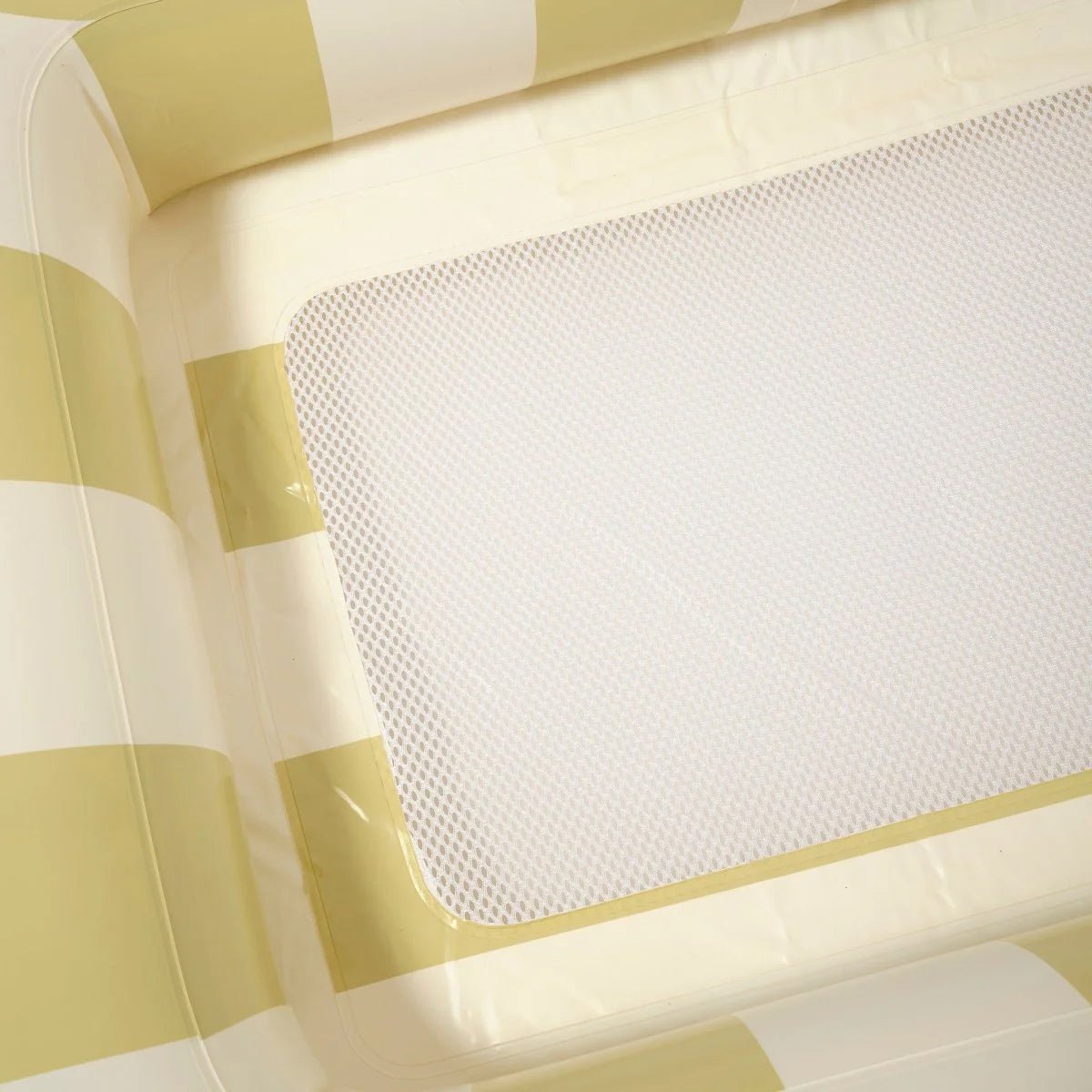 Sunnylife Luftmatratze TWIN HAMMOCK beige gestreift | 220x135x42cm - Sir Henrys