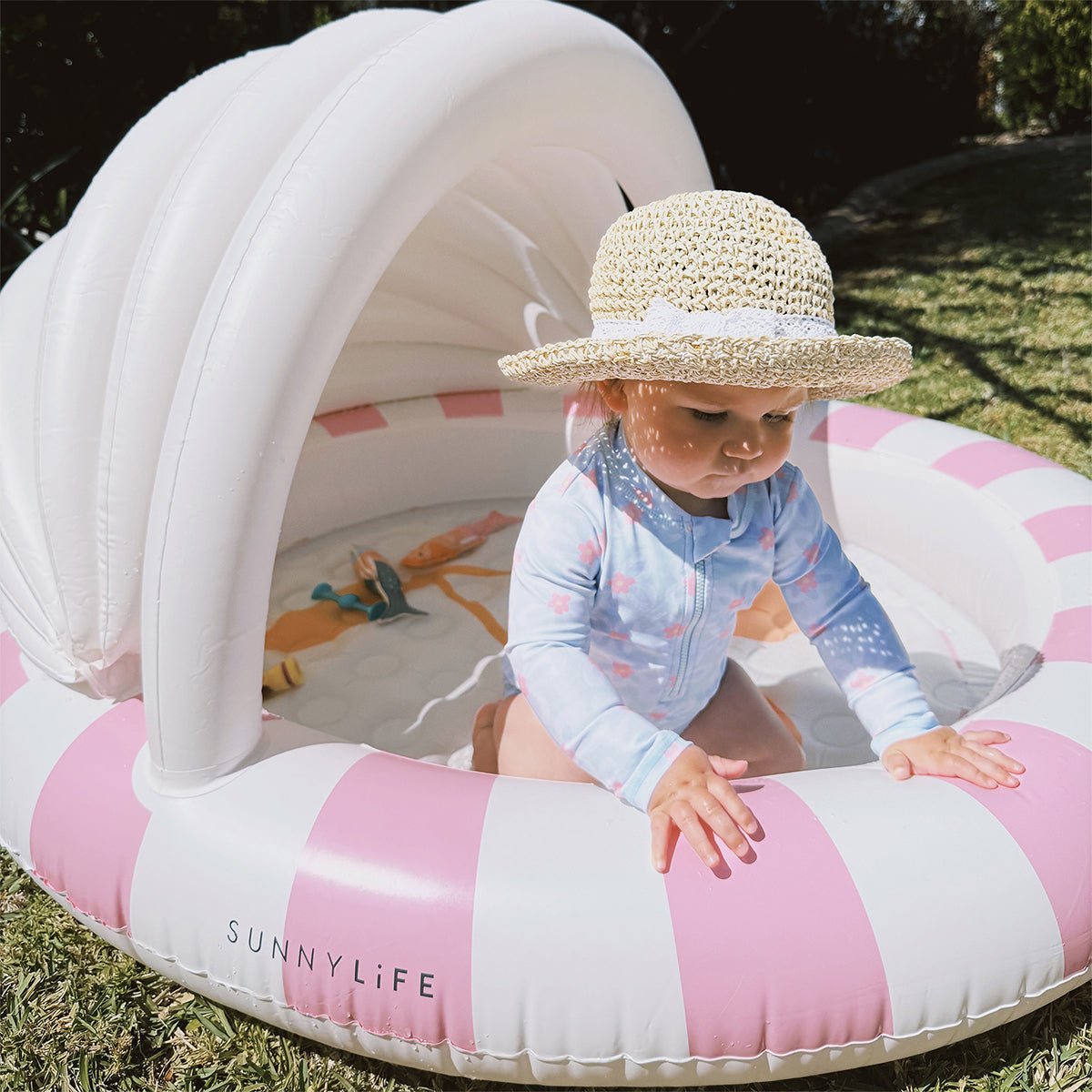 Sunnylife Pool COTTON CANDY rosa weiß | 120cm - Sir Henrys