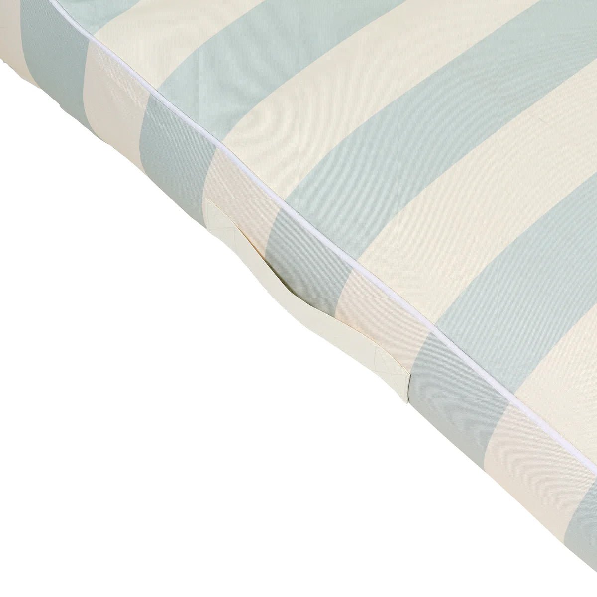 Sunnylife Pool & Outdoor Liege LUXE LAZY DAYS hellblau creme gestreift | 180x85x50cm - Sir Henrys