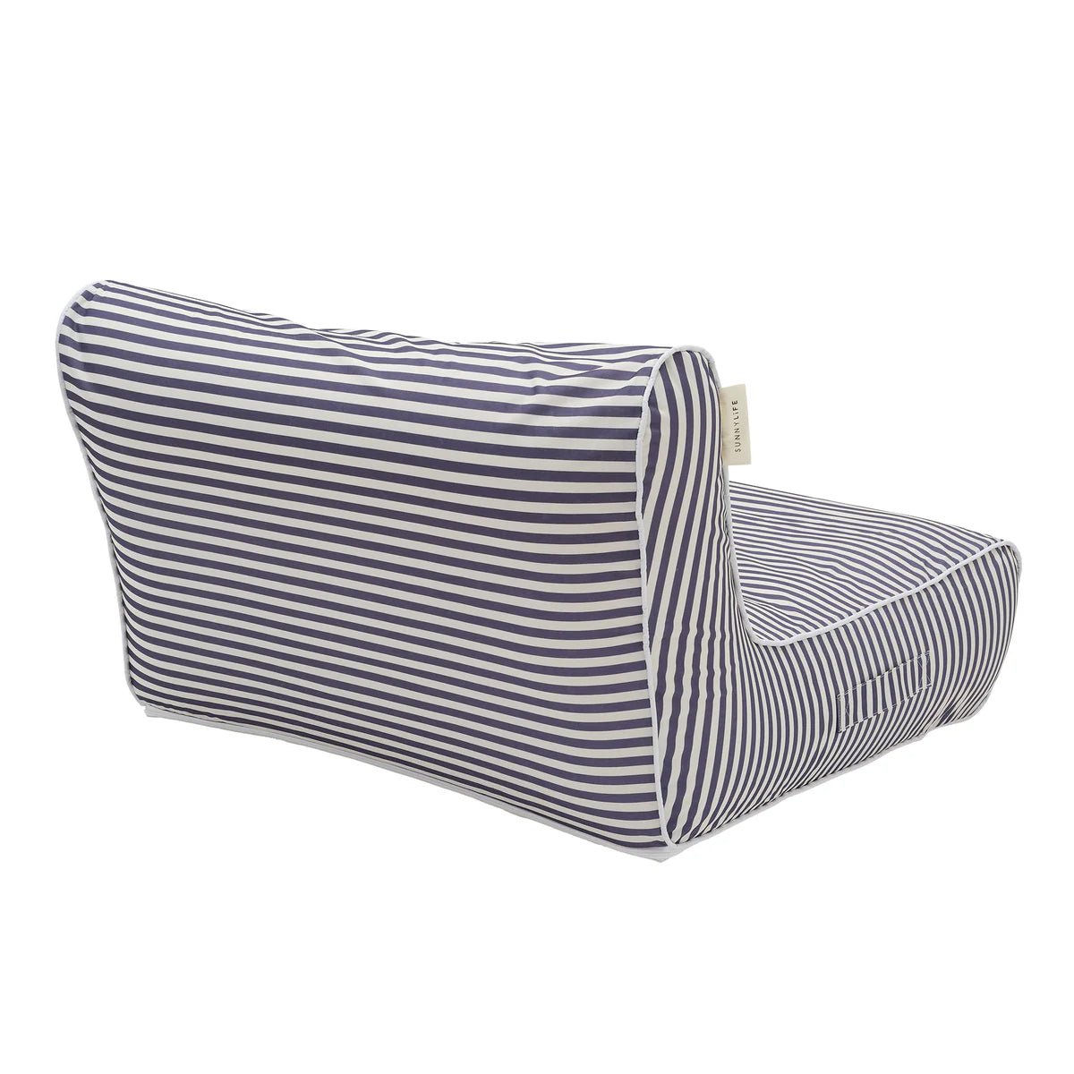 Sunnylife Pool & Outdoor Sessel MARINE STRIPE blau weiß | 110x93x61cm - Sir Henrys