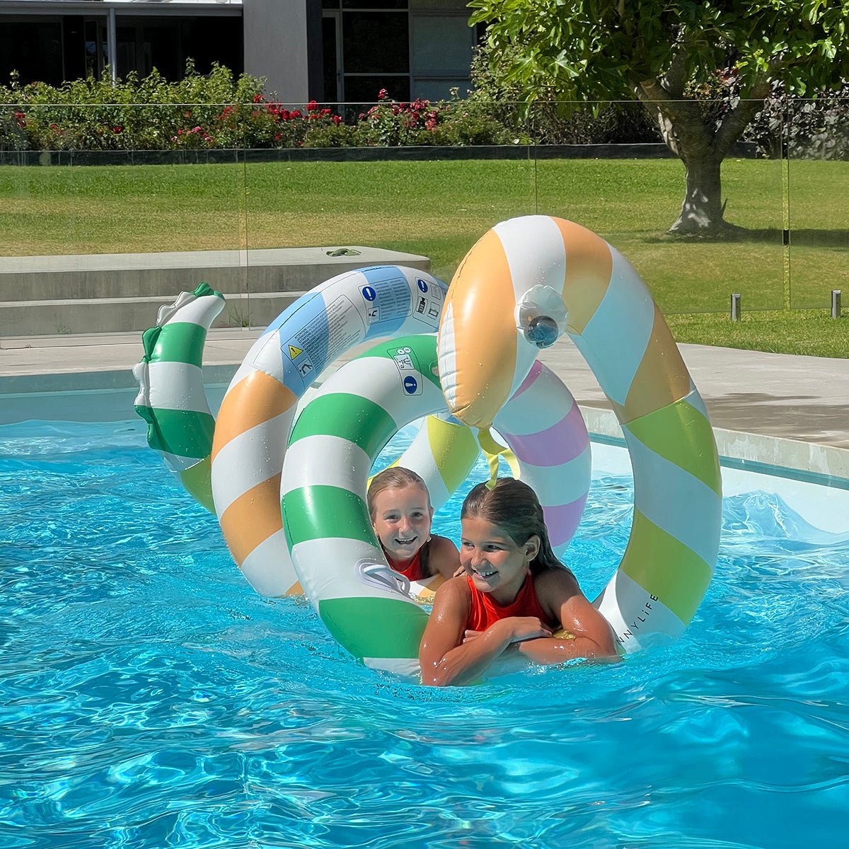 Sunnylife Poolnudel GIANT bunt gestreift | 245cm - Sir Henrys