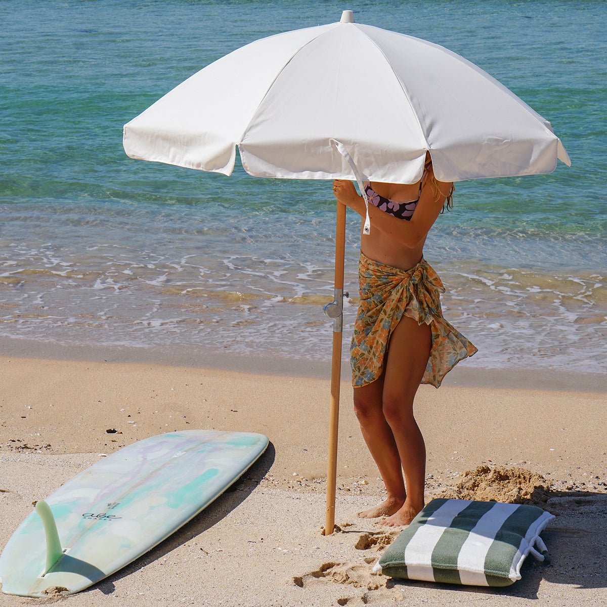 Sunnylife Sonnenschirm LUXE CREAM creme | Ø155cm - Sir Henrys