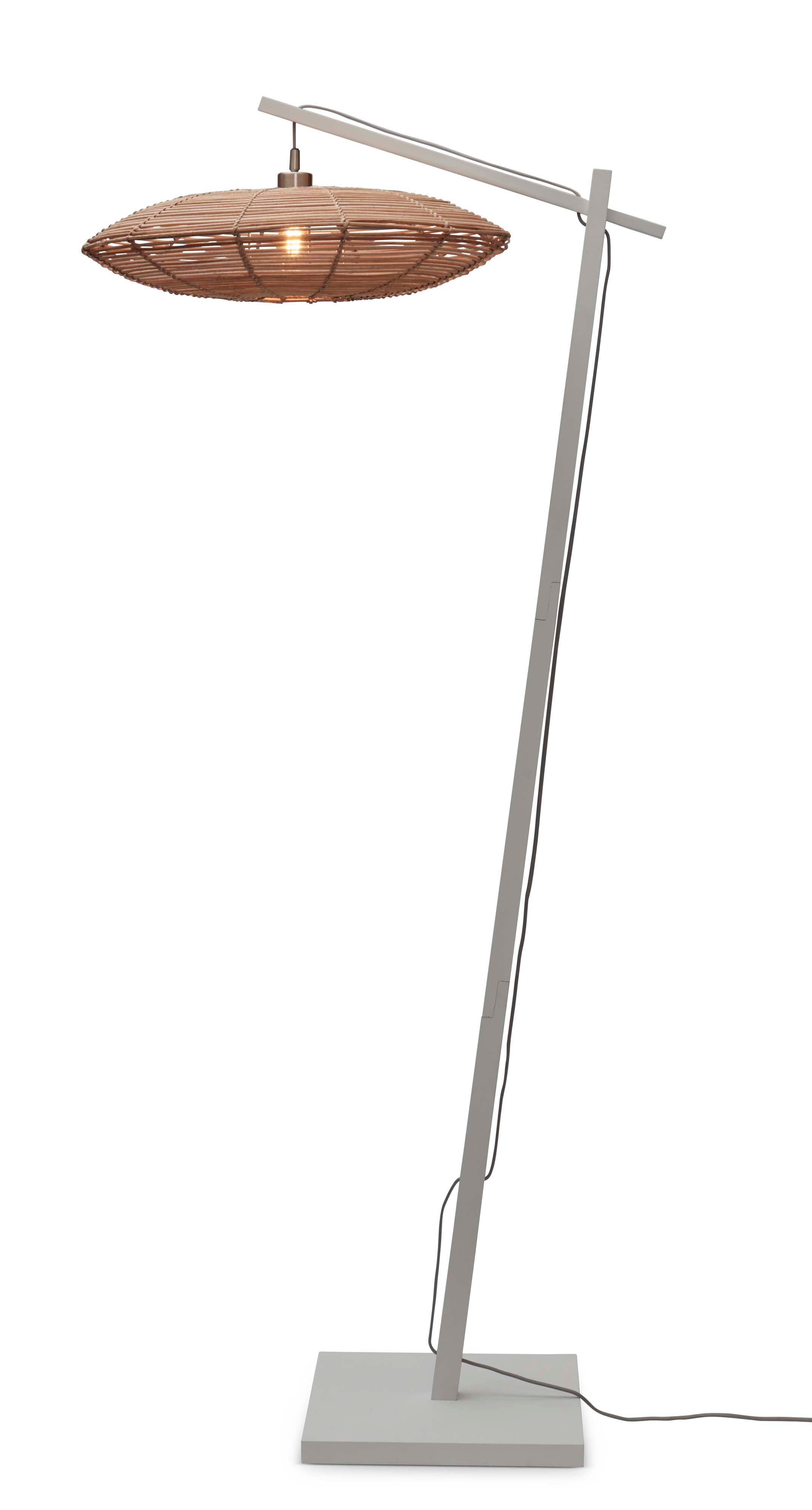 Good&Mojo Stehlampe TANAMI braun | 78x55x176cm