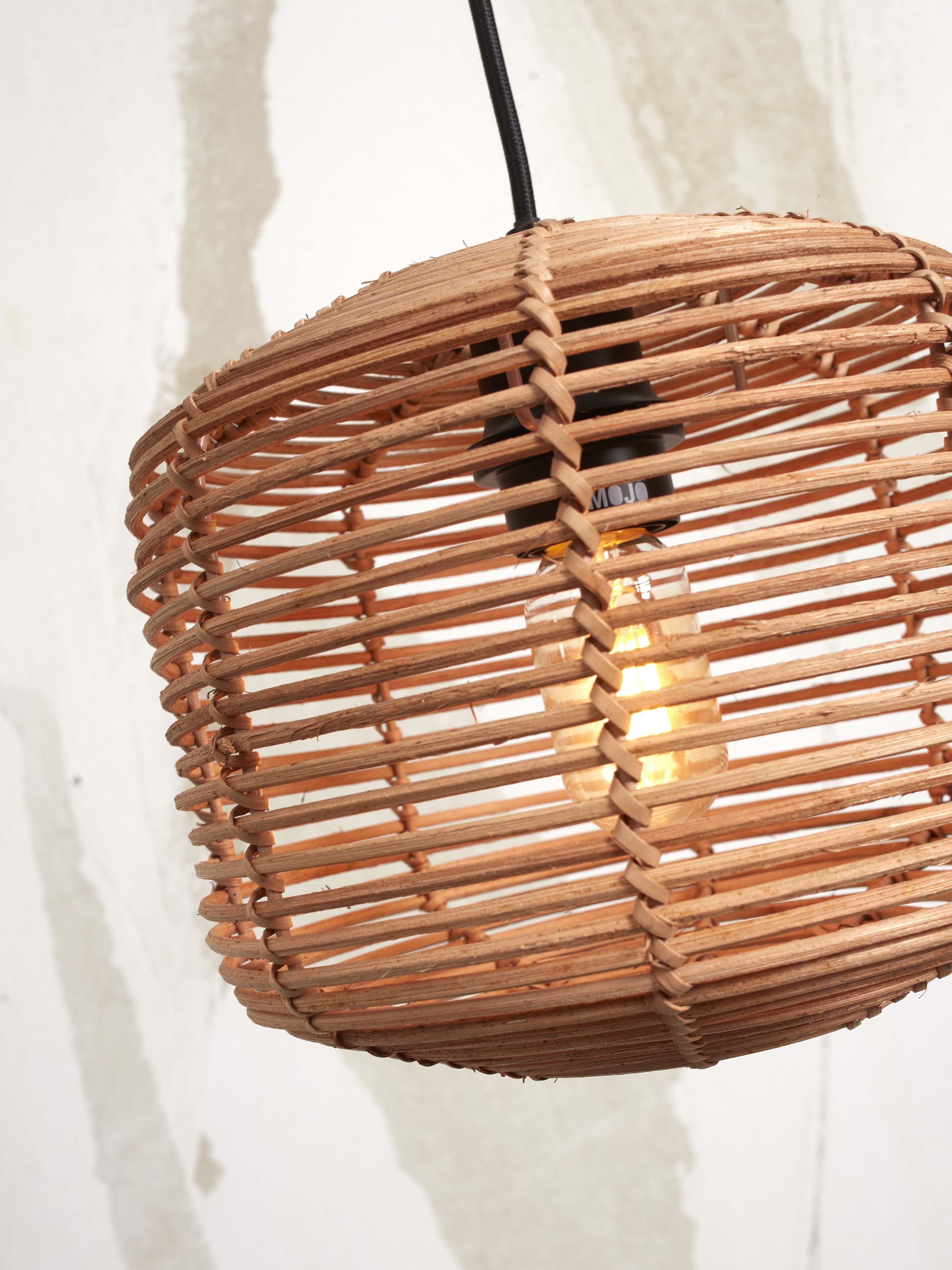 Good&Mojo Stehlampe TANAMI weiß | 55x30x150cm