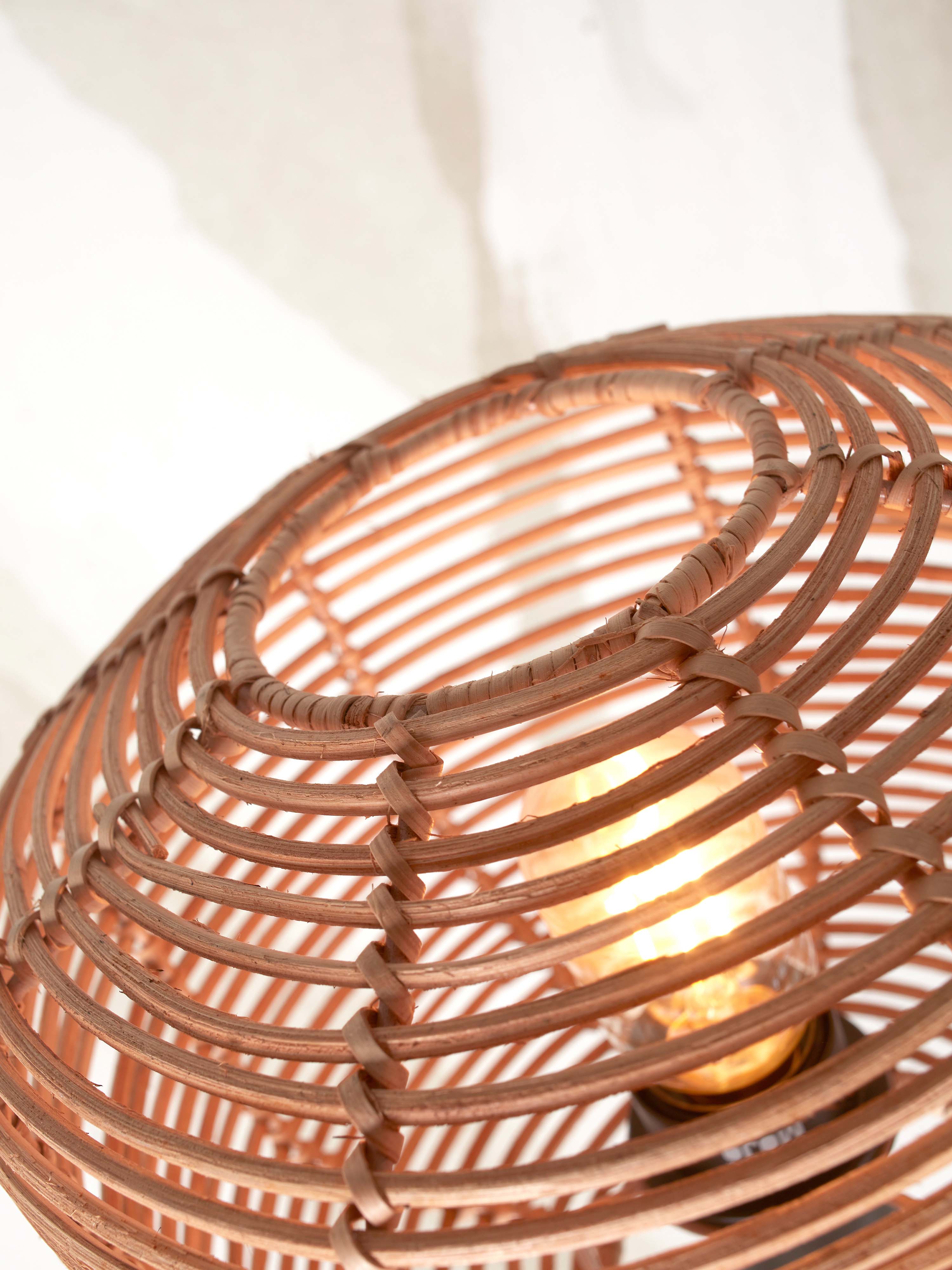 Good&Mojo Stehlampe TANAMI braun | 25x25x130cm