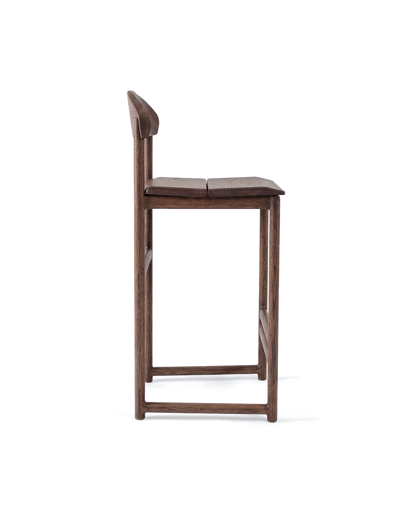 by Crea® Barhocker TED Dunkle Eiche