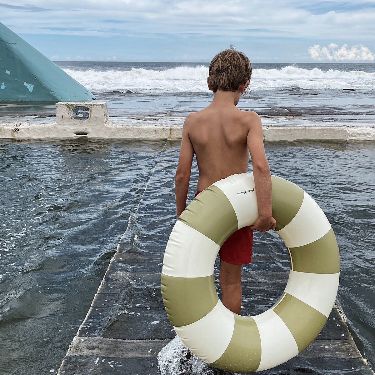 Petites Pommes Schwimmring ANNA Terra Verde | Ø 60cm