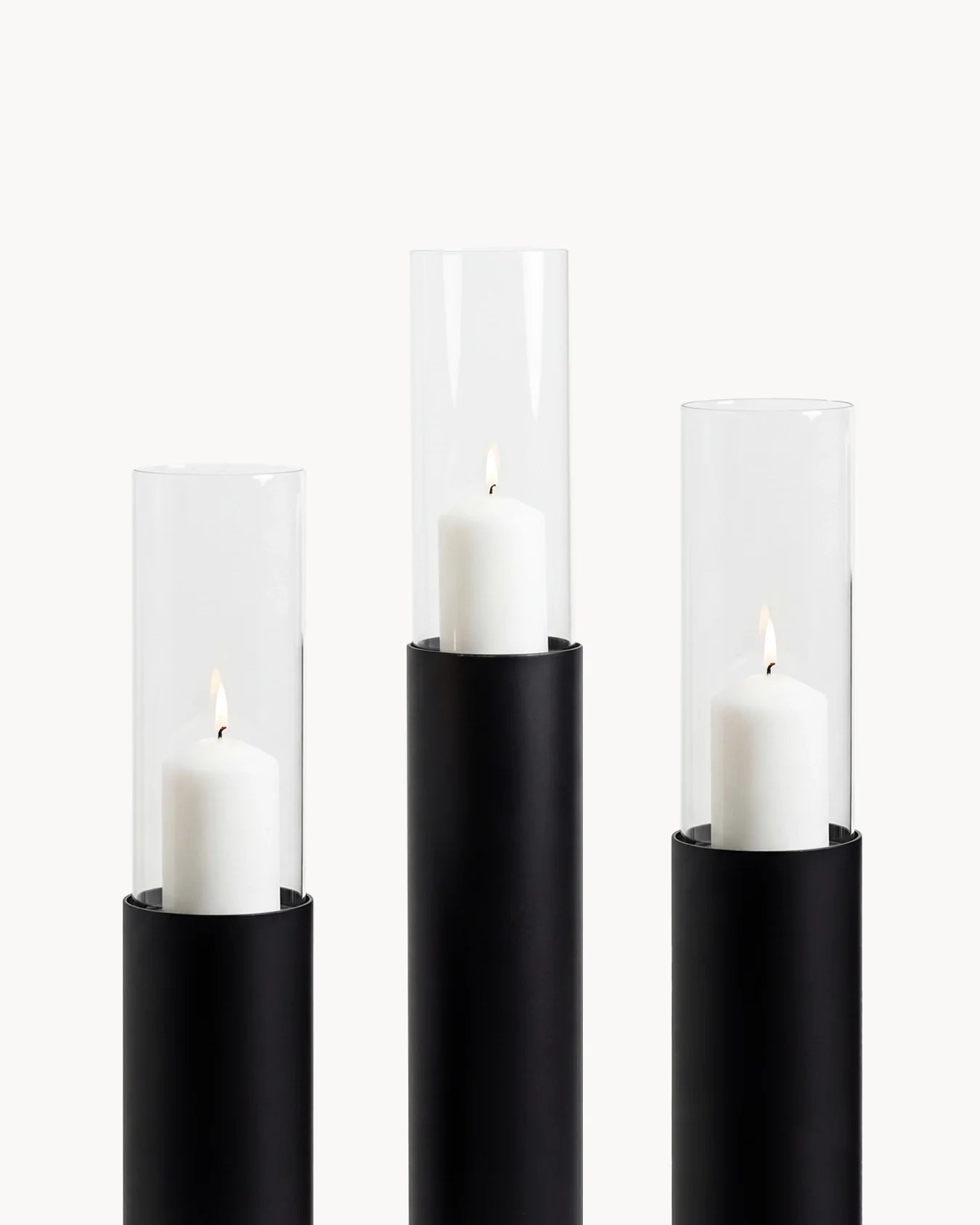 by Crea® Kerzenständer THOMAS Schwarz
