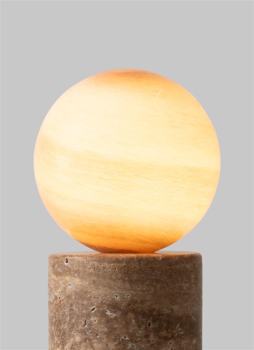 It's about RoMi Tischlampe TIVOLI sandfarben | 12x12x33cm