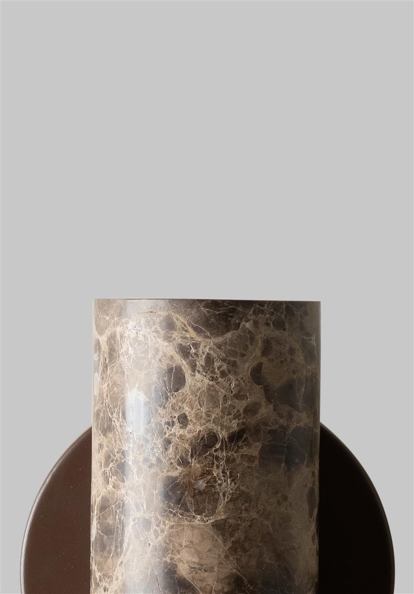 It's about RoMi Wandleuchte TIVOLI braun | 10x12x17cm