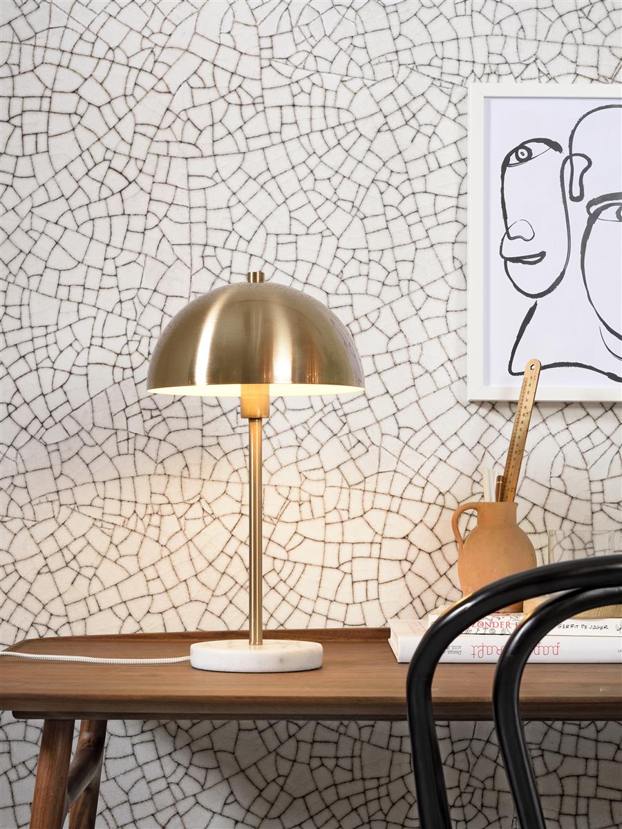 It's about RoMi Tischlampe TOULOUSE gold | 25x25x45cm