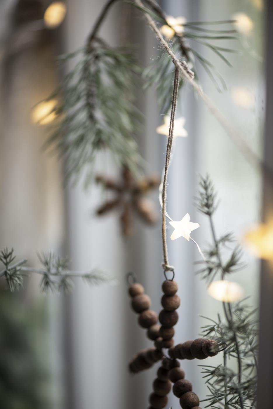 IB Laursen Lichterkette m/40 Sternen f/draußen m/Timer 6/18