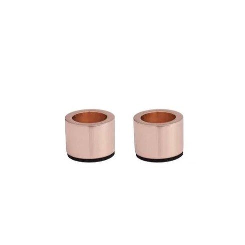 Uyuni Lighting 2x Kerzenhalter für LED Stabkerzen rose gold | 3,25x2,32cm - Sir Henrys
