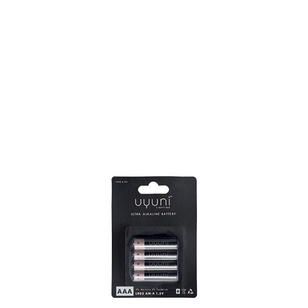 Uyuni Lighting Batterien AAA 4er Pack für LED Kerzen - Sir Henrys