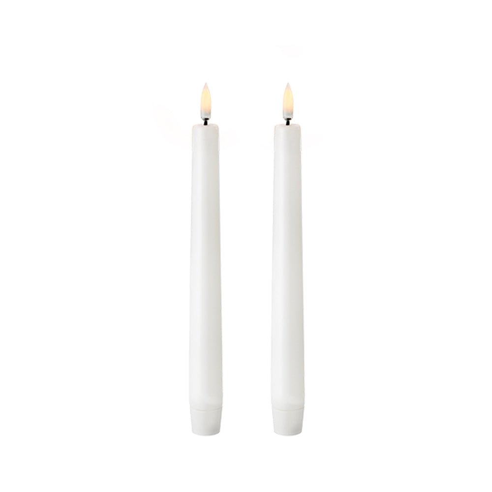 Uyuni Lighting LED Stabkerze 2er Set WHITE weiß - Sir Henrys