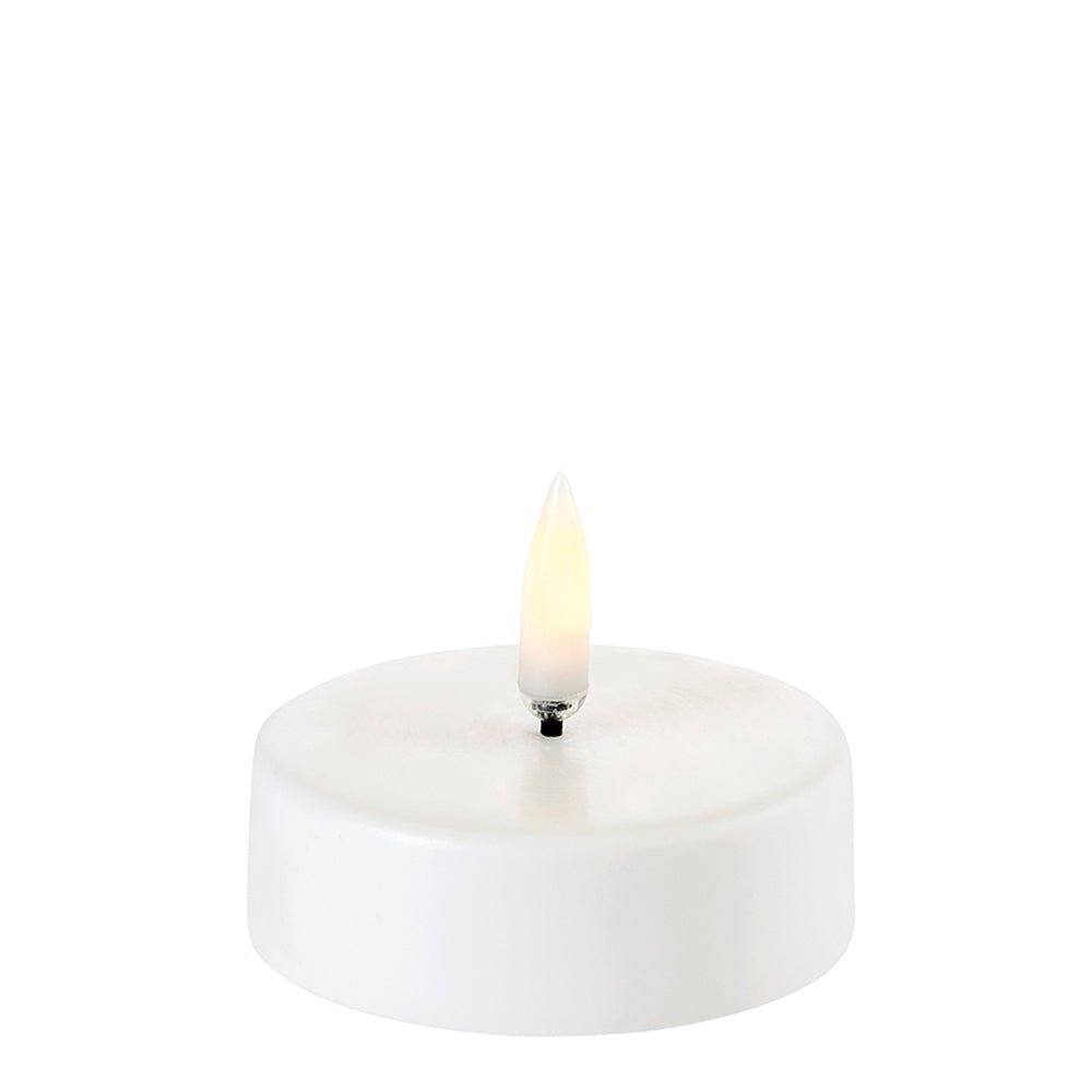 Uyuni Lighting LED XL Teelicht NORDIC WHITE weiß - Sir Henrys