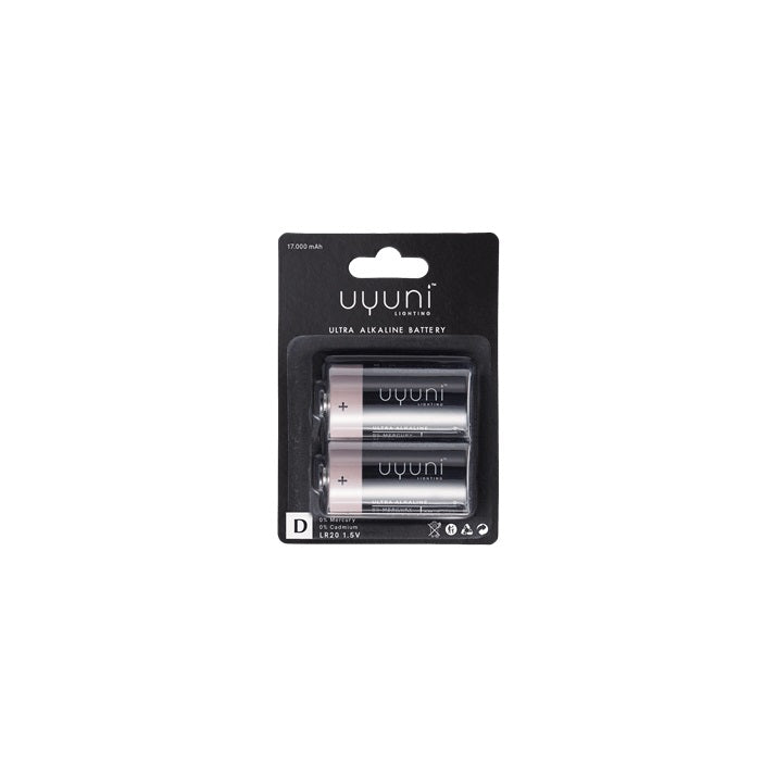 Uyuni Lighting D Batterien 2er Pack für LED Kerzen