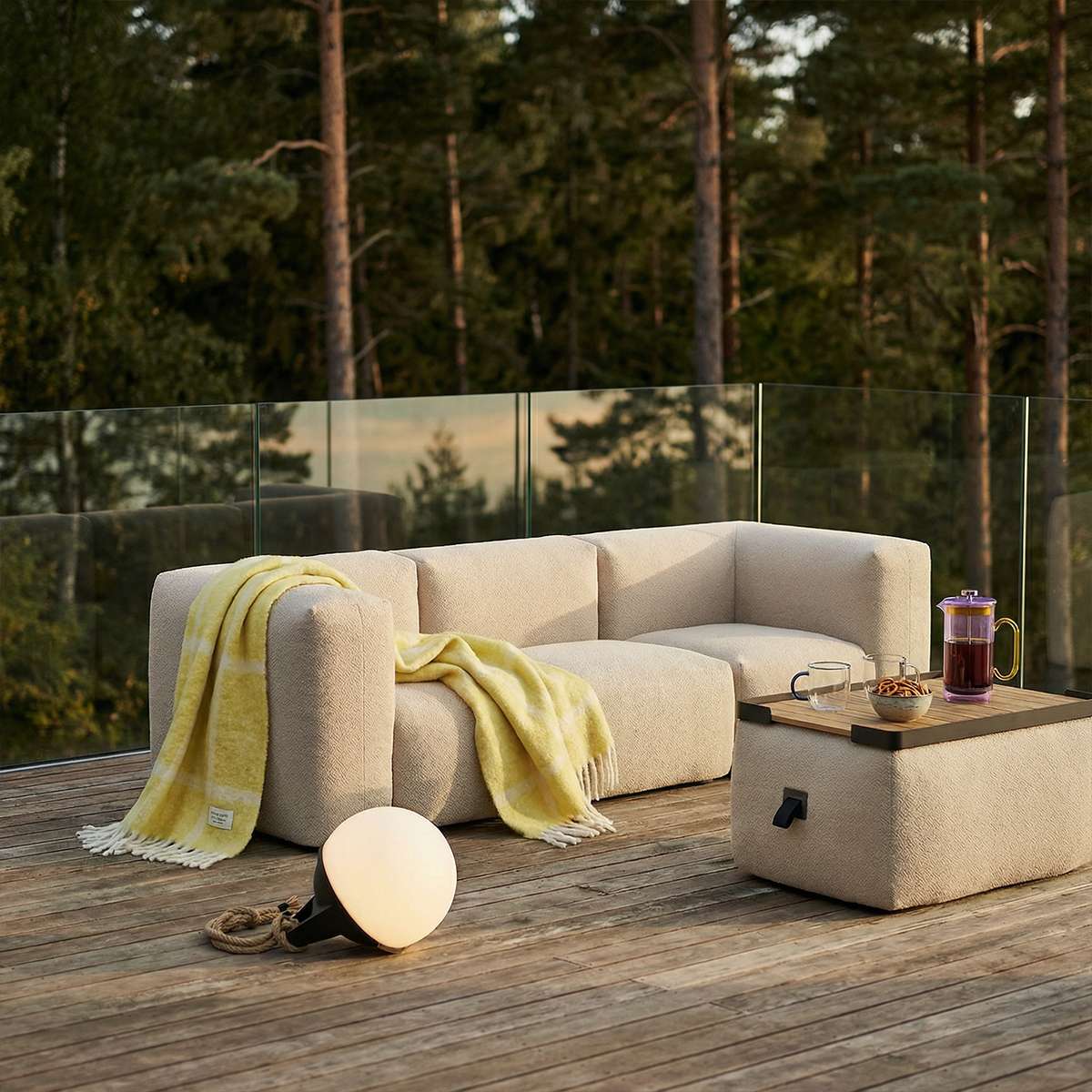 SACKit Soft Sofa Outdoor CORNER | 95x70cm