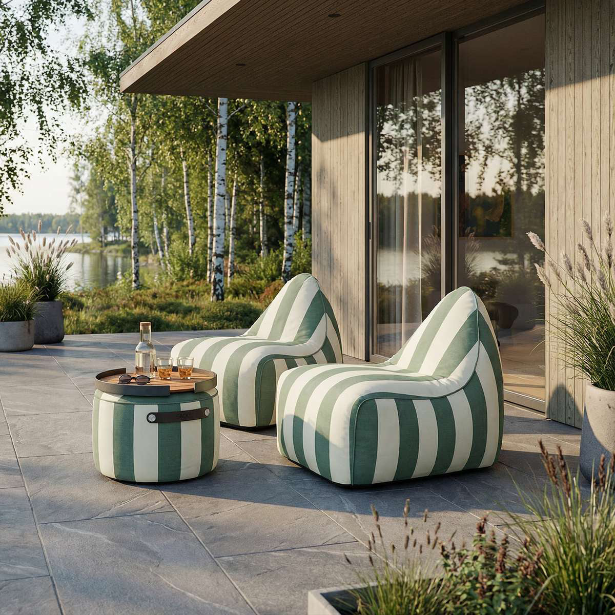 SACKit Pouf Outdoor | Ø50x35cm