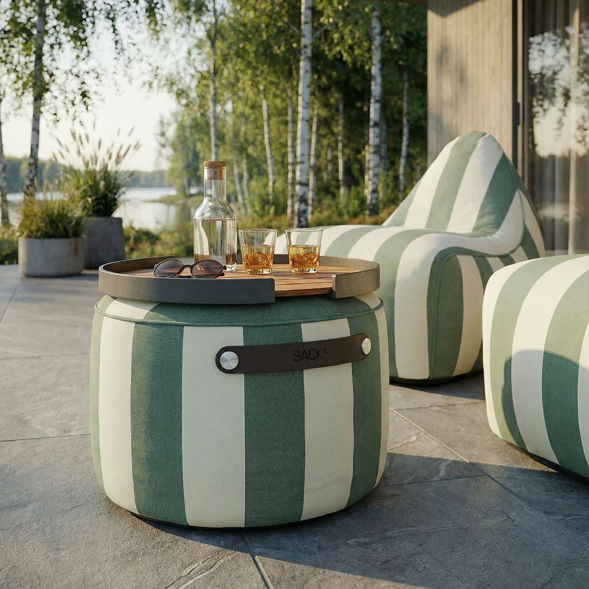 SACKit Pouf Outdoor | Ø50x35cm