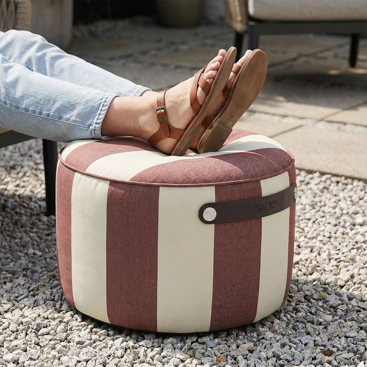 SACKit Pouf Outdoor | Ø50x35cm