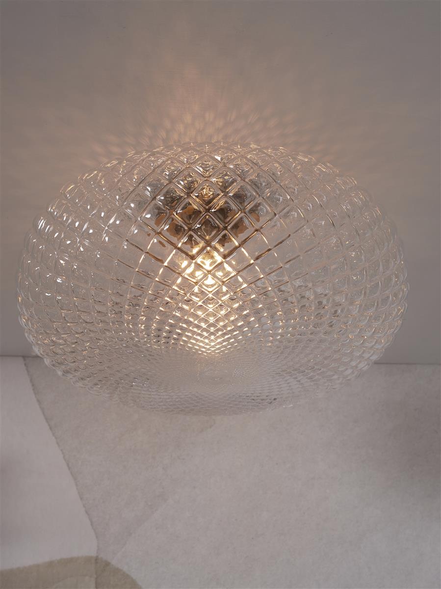 It's about RoMi Deckenlampe VENICE Klar | 44x44x24cm