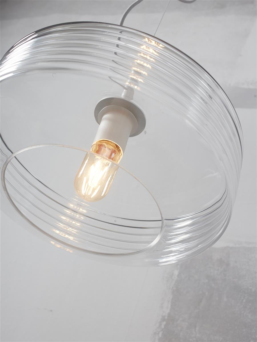It's about RoMi Hängelampe VERONA transparent | 35x35x31cm