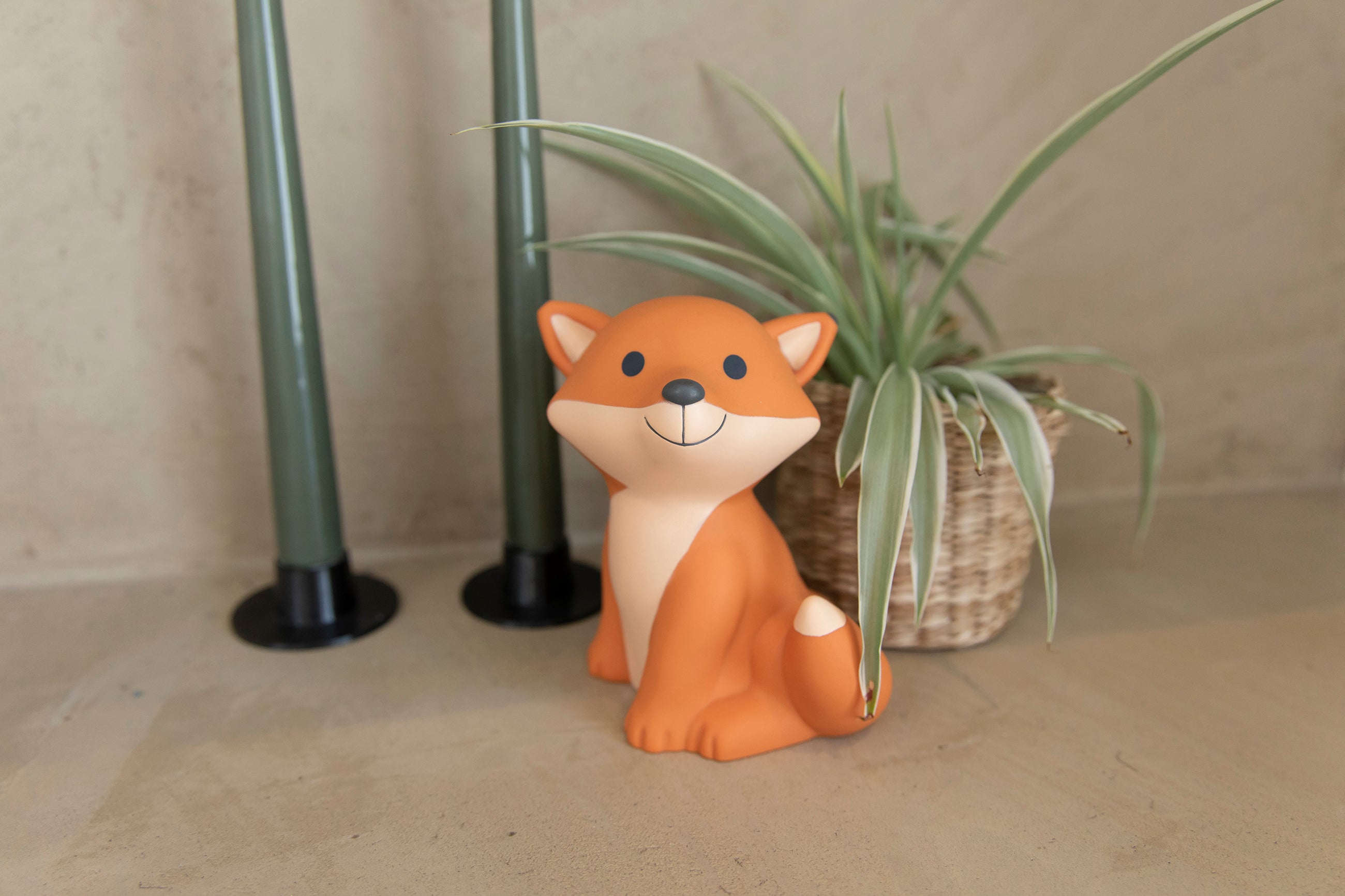 AP Junior Spardose FOX CESAR LARGE orange | 10,5x14cm