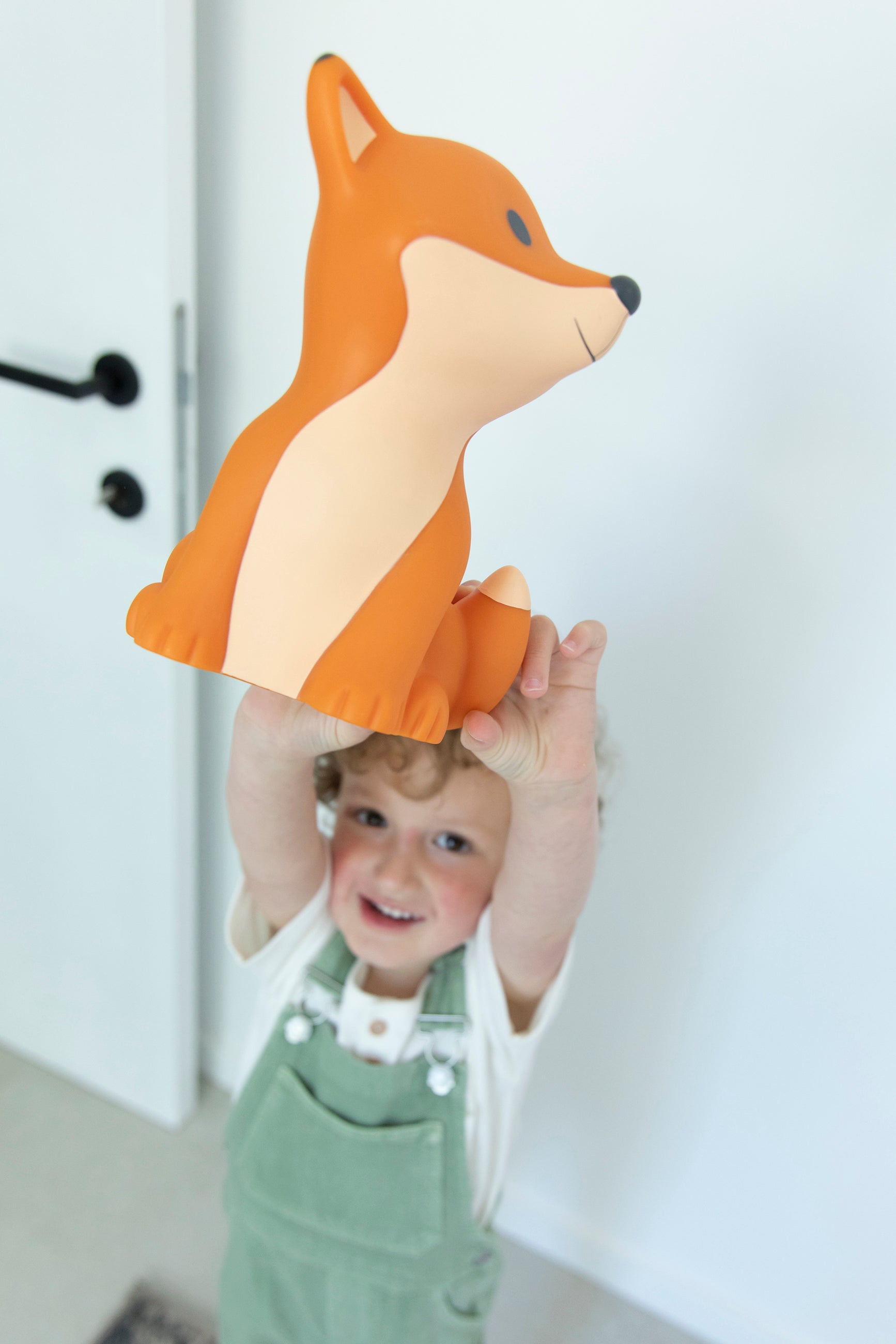 AP Junior Nachtlicht FOX CESAR orange | 18x15x20cm