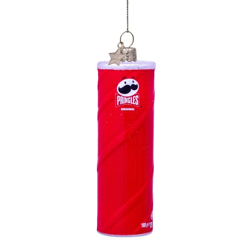 Vondels Christbaumschmuck PRINGELS opalrot | H 12cm - Sir Henrys