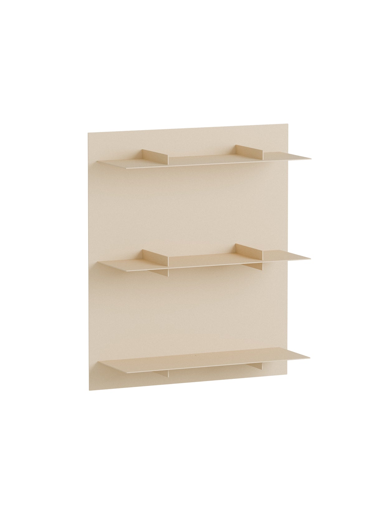 Metallbude Wandregal CHESS - Cashew | 47x55x16,2cm