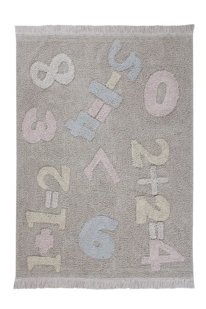 Lorena Canals waschbarer Teppich BABY NUMBERS | 160x120cm