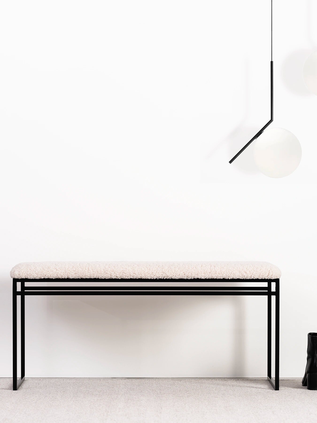 by Crea® Sitzbank WILMA Ivory Bouclé