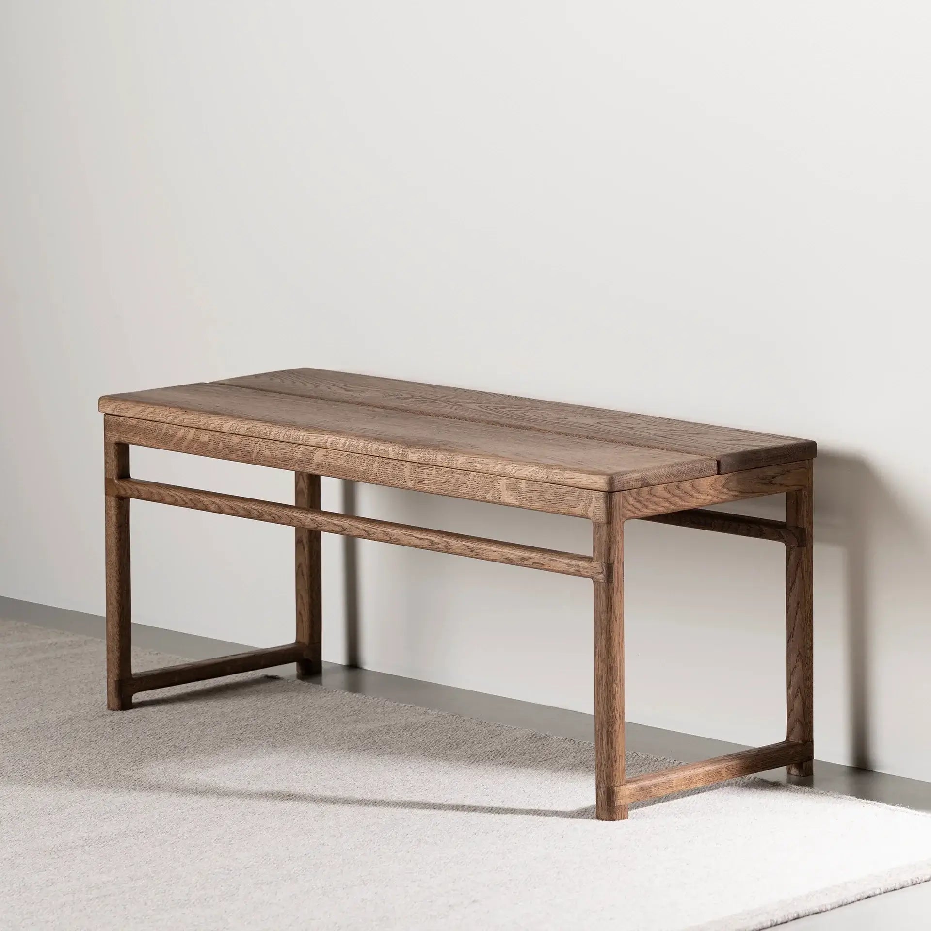 by Crea® Holzbank ALVA Dunkle Eiche