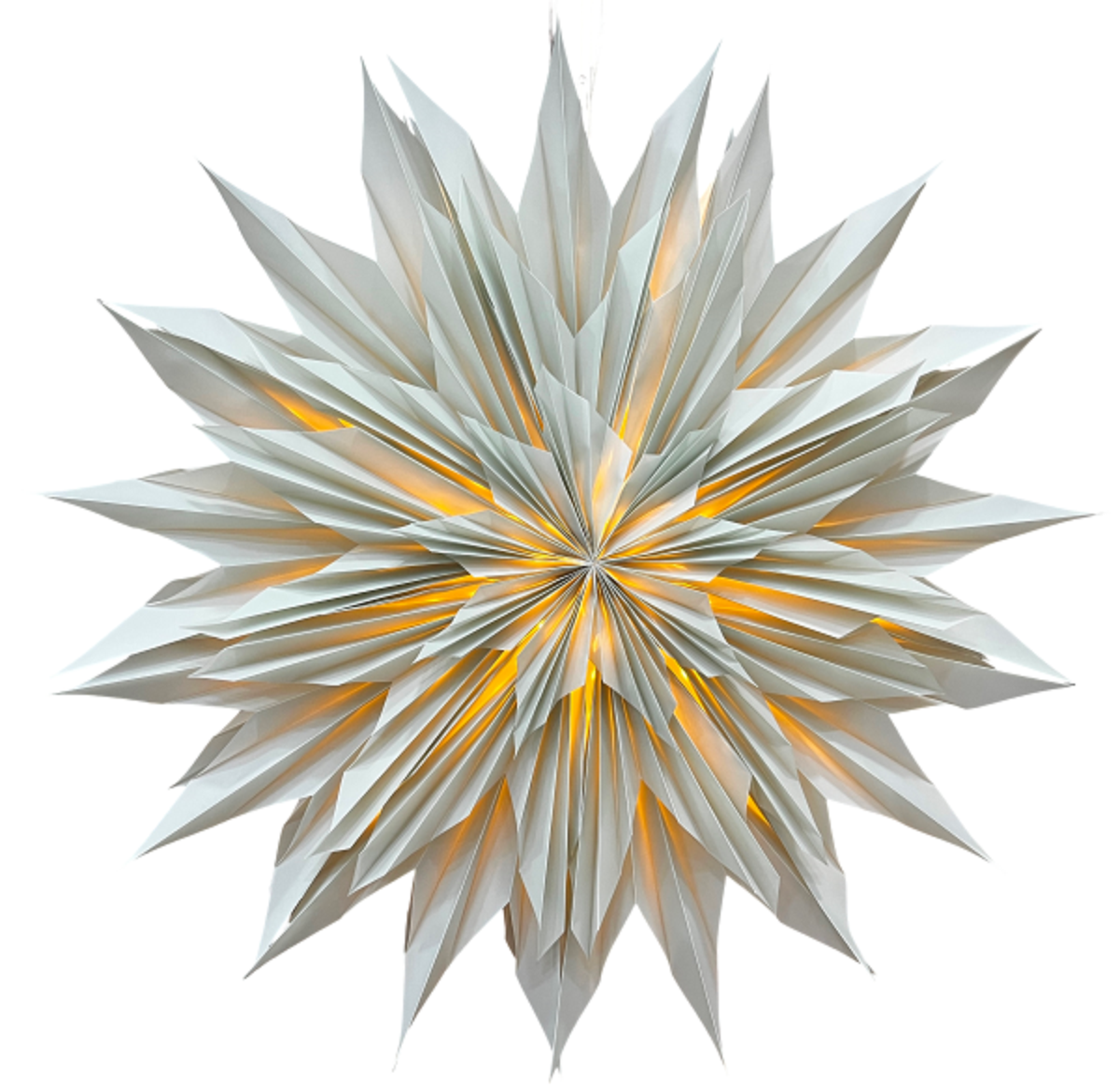 Only Natural Papierstern STAR M mint | Ø 60cm