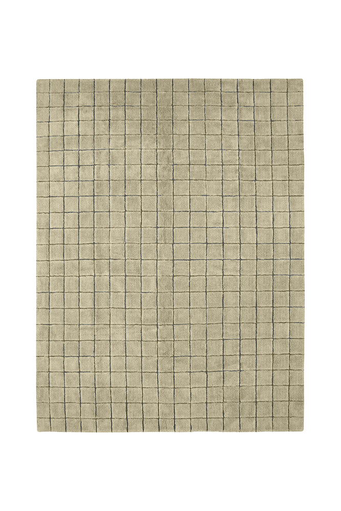 Lorena Canals Wollteppich MOSAIC moos | 300x230cm