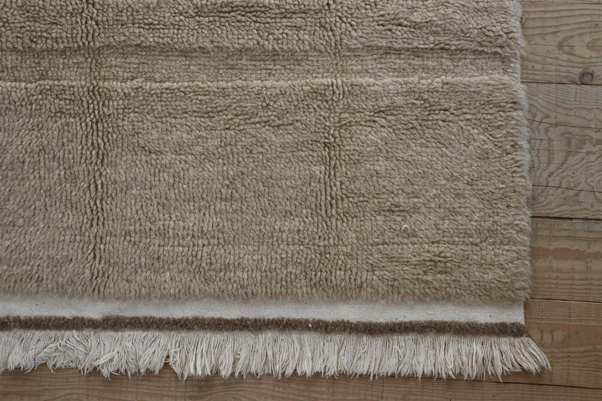 Lorena Canals Wollteppich STEPPE beige | 170x120cm